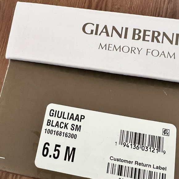 Giani Bernini Giulia Slip-On Memory Foam Platform Wedge Sandals - Picture 9 of 9